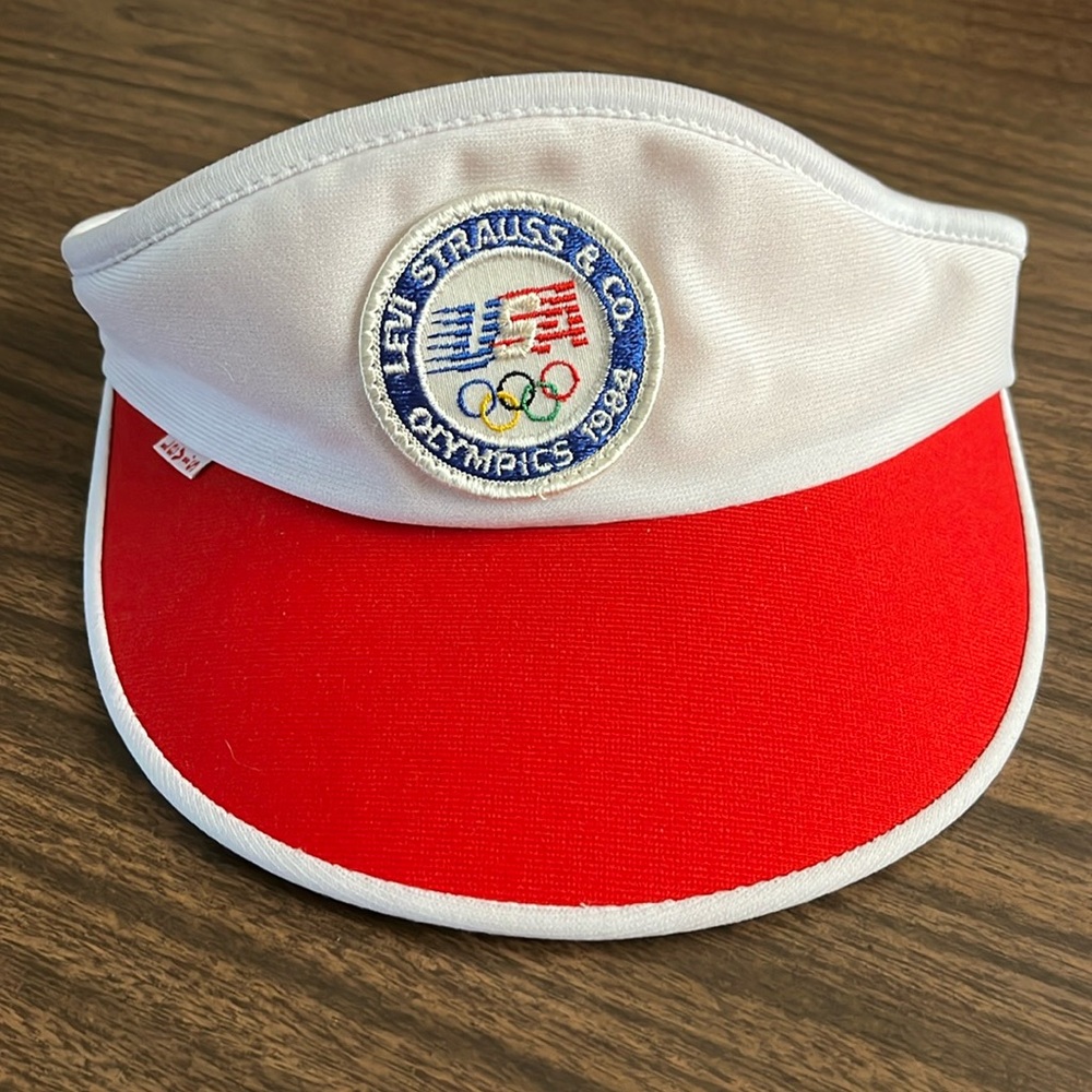 Levi Strauss VINTAGE Olympics 1994 Visor Hat